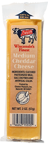 Medium Cheddar Cheese 2oz